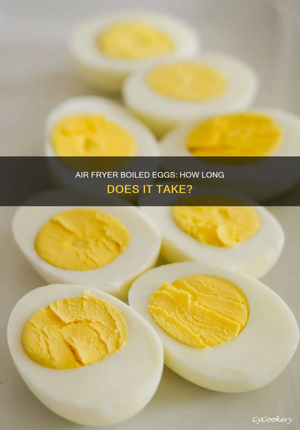 how long to make boiled eggs in air fryer