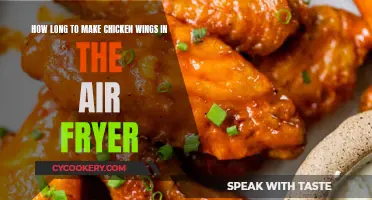 Air Fryer Chicken Wings: How Long to Fry?