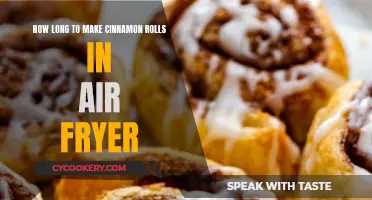 Air-Fryer Cinnamon Rolls: Quick, Easy, and Delicious!