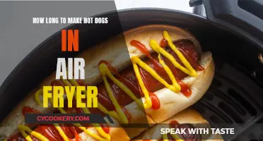 Hot Dogs, Air Fryer: Quick, Crispy, and Delicious