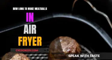 Air Fryer Meatballs: Quick, Easy, and Delicious