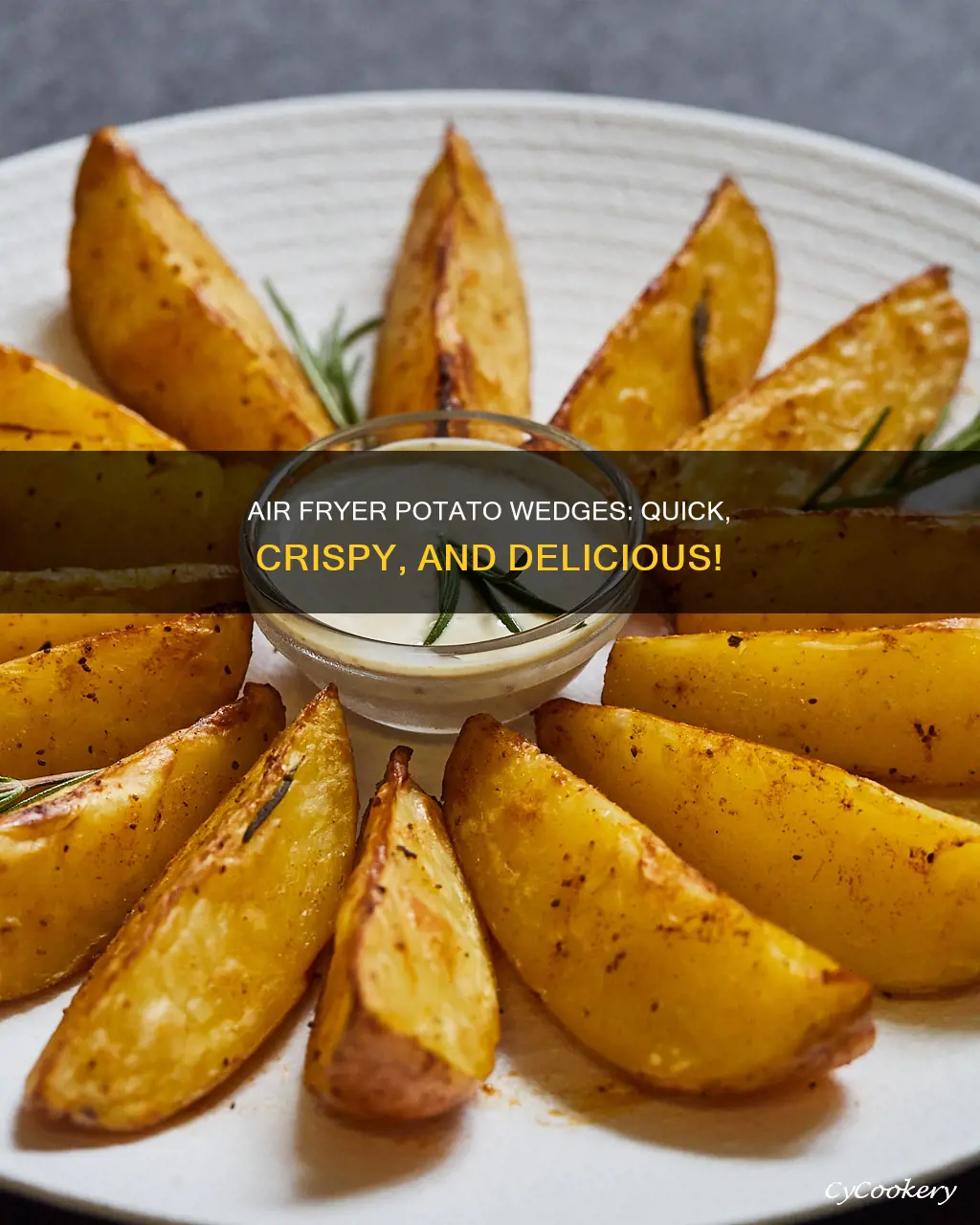 how long to make potato wedges in air fryer