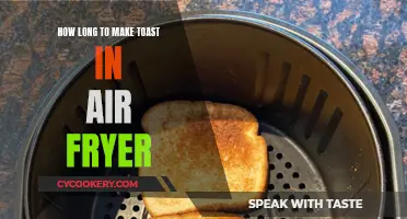 Air Fryer Toasts: Timing for Perfect Browning