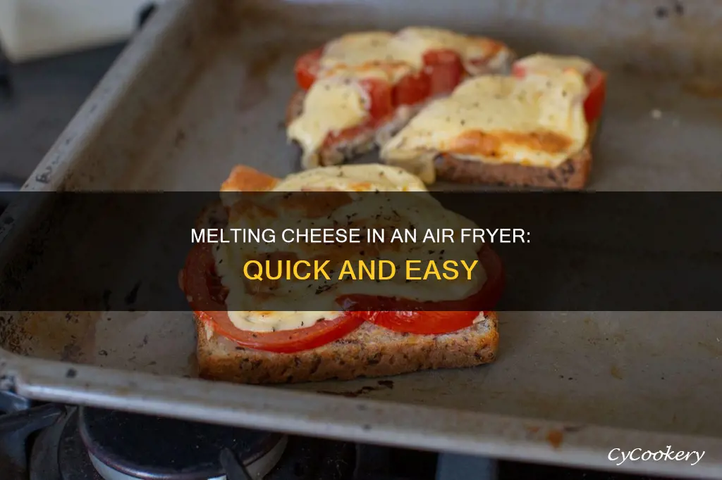 how long to melt cheese in air fryer