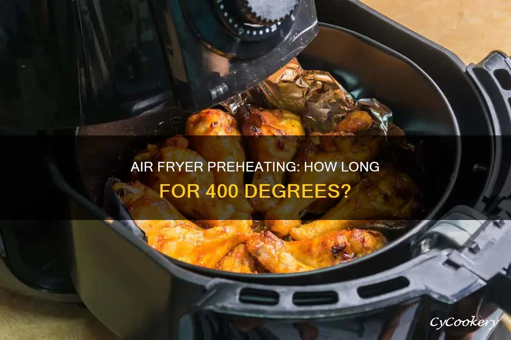 how long to preheat air fryer to 400