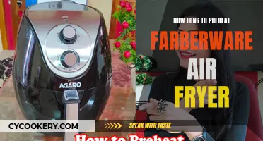 Farberware Air Fryer: Preheating Time and Tips