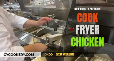 Pressure Cooking Fryer Chicken: How Long Should It Take?