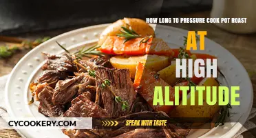 Pressure Cooking Pot Roast: High Altitude Adjustments
