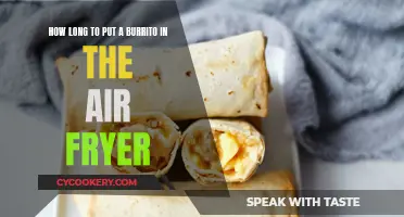 Air Fryer Burritos: How Long to Fry?