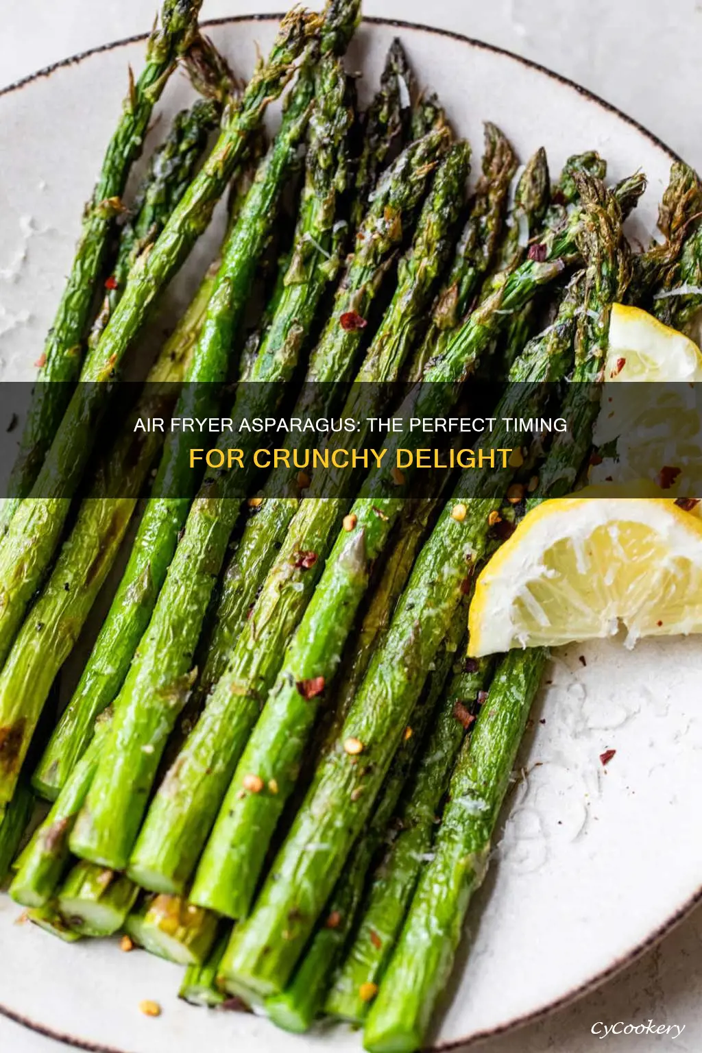 how long to put asparagus in the air fryer