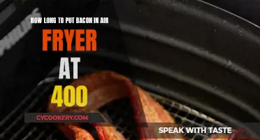 Air-Fryer Bacon: How Long at 400 Degrees?