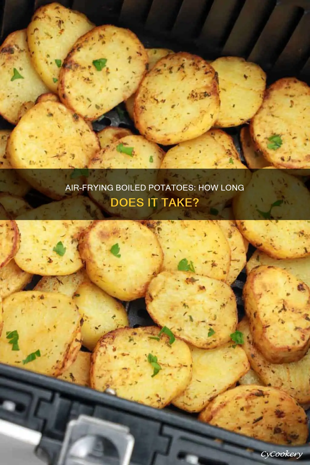 how long to put boiled potatoes in air fryer