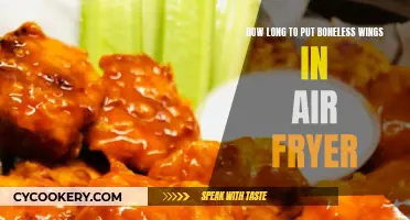 Air Fryer Boneless Wings: Perfect Timing for Crispy Treats