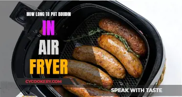 Air Frying Boudin: How Long Does It Take?