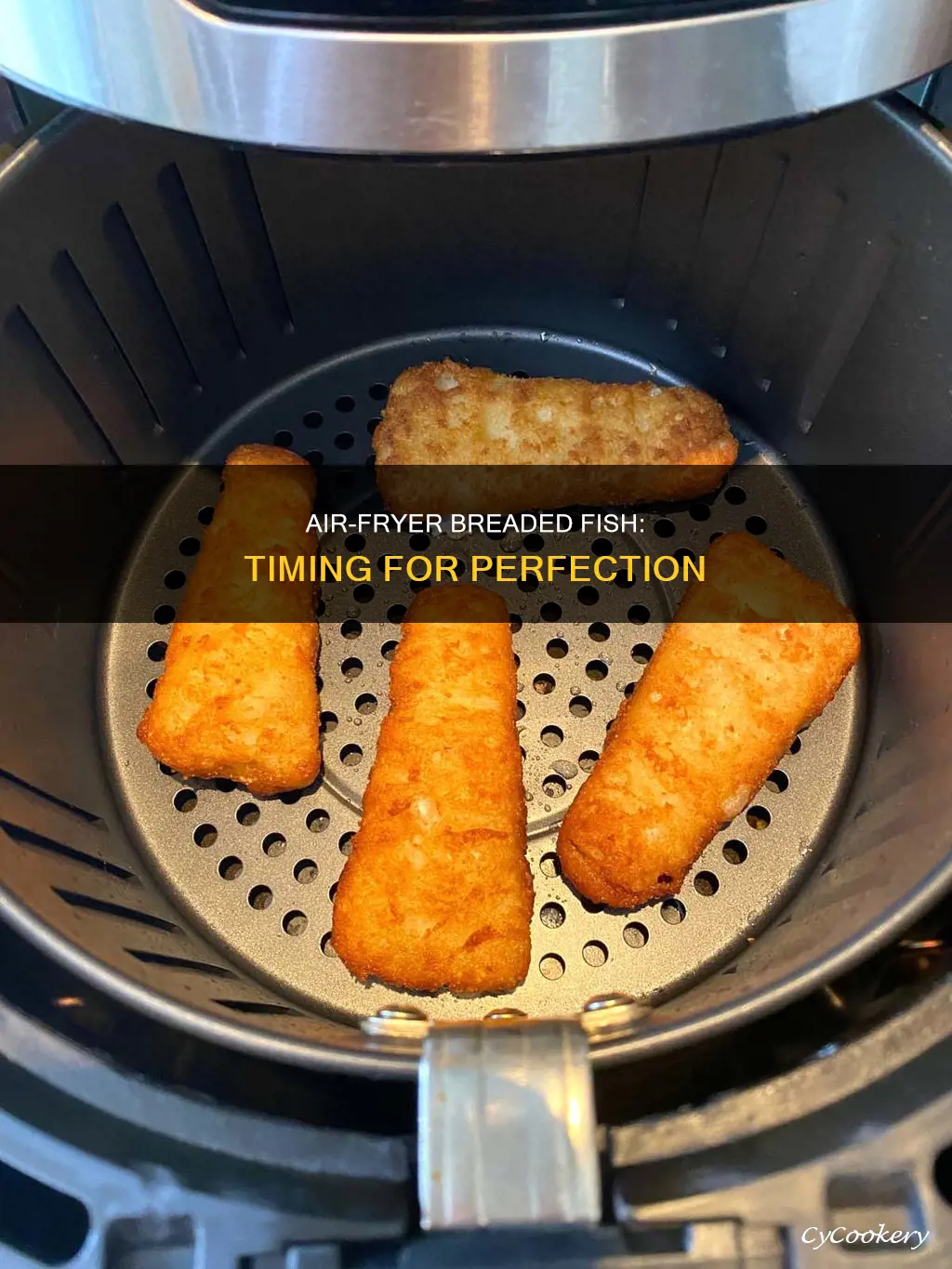 how long to put breaded fish in air fryer