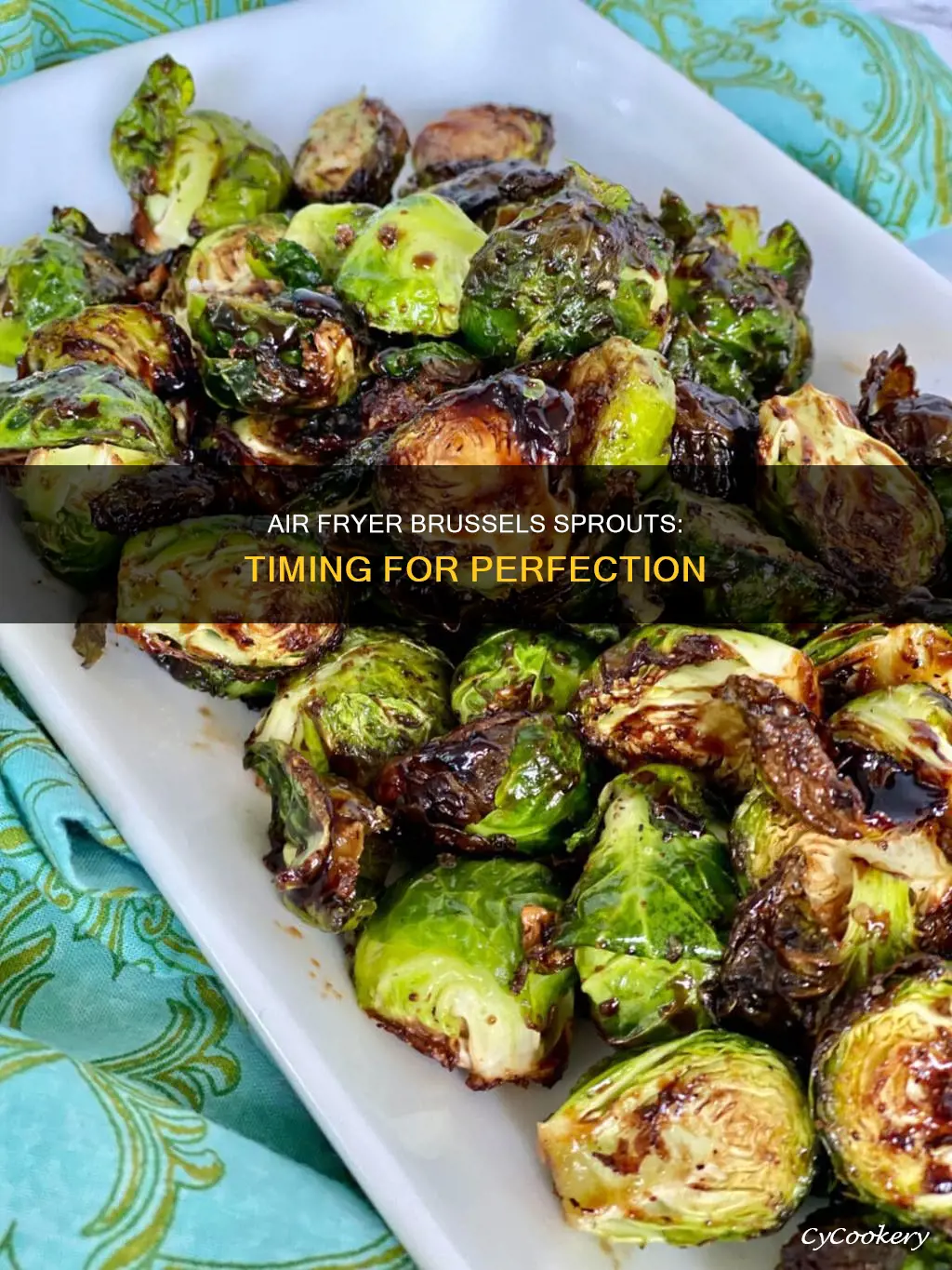 how long to put brussel sprouts in the air fryer