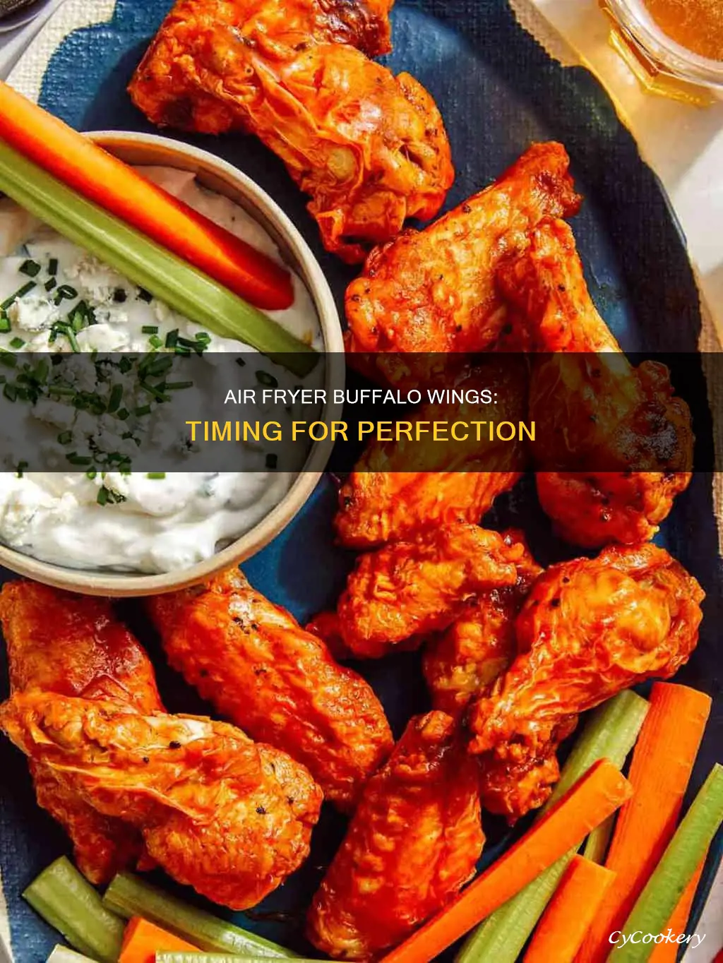 how long to put buffalo wings in air fryer