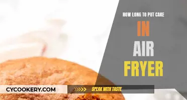 Air Fryer Cake Baking: Timing for Perfect Results