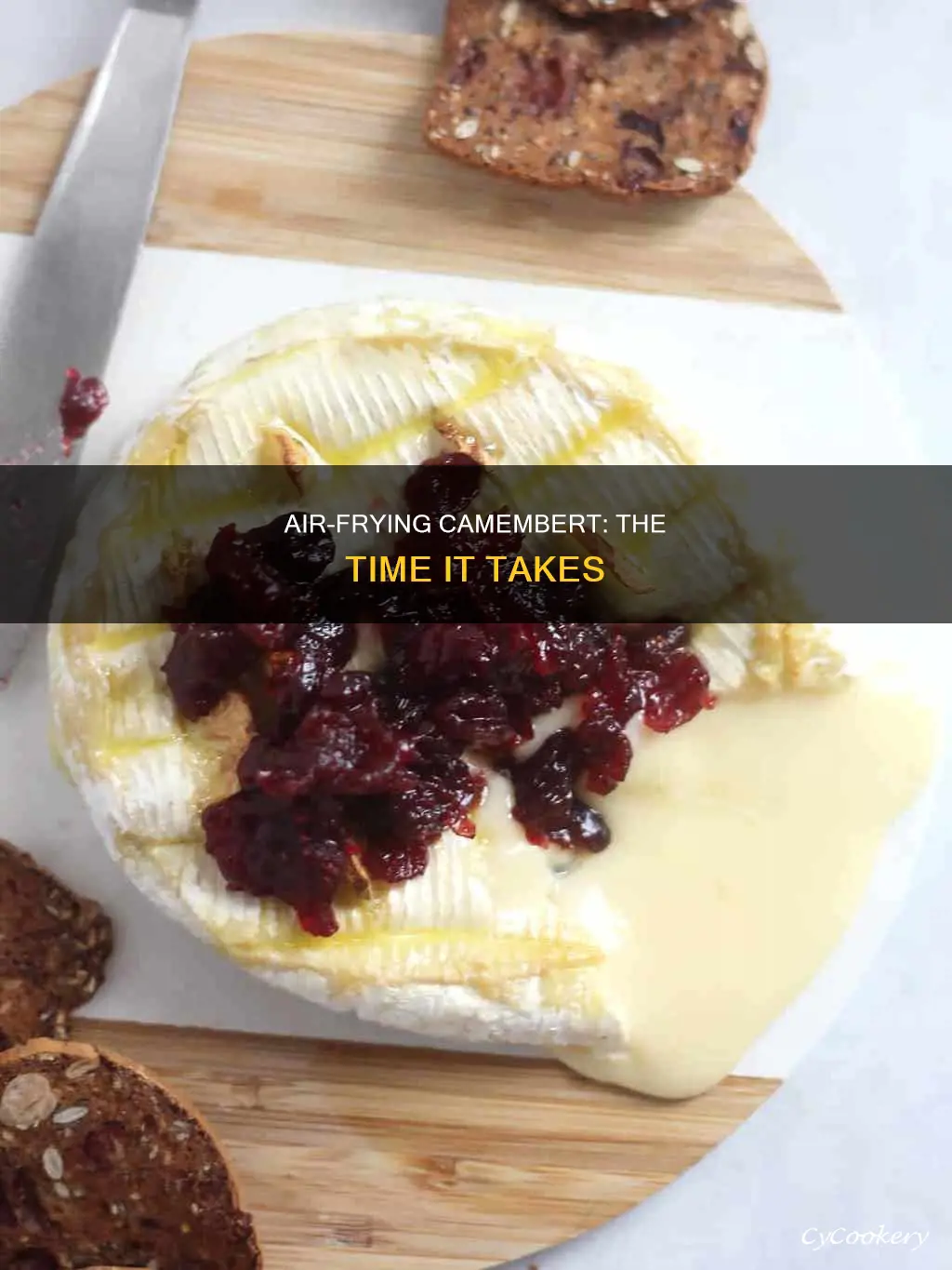 how long to put camembert in air fryer