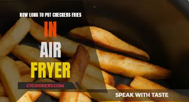 Air Fryer Checkers Fries: Get Crispy Fries in Minutes