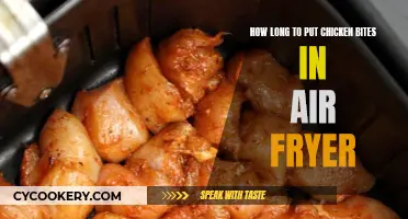 Air Fryer Chicken Bites: How Long to Cook?