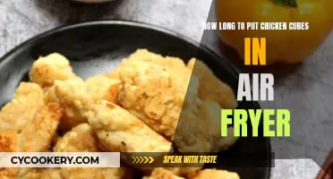 Air Fryer Chicken Cubes: Timing for Perfection