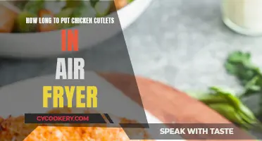 Air-Fryer Chicken Cutlets: Timing for Perfection