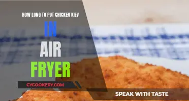 Air-Fryer Chicken Kiev: How Long Does It Take?