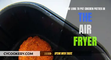 Air-Frying Chicken Patties: How Long Does It Take?