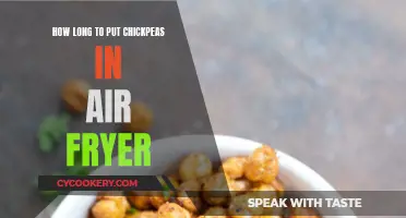 Air Fryer Chickpeas: How Long to Cook Them?