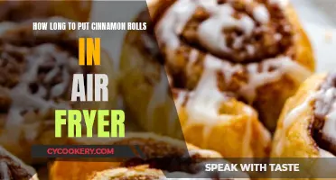 Air-Fryer Cinnamon Rolls: Perfect Timing for Delicious Treats