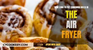 Air-Fryer Cinnamon Rolls: How Long to Fry?