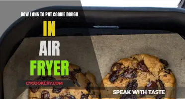 Air Fryer Cookie Dough: How Long to Fry?