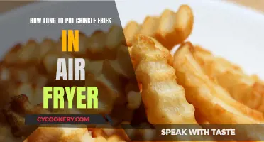 Perfect Crinkle Fries: Air Fryer Timing Secrets