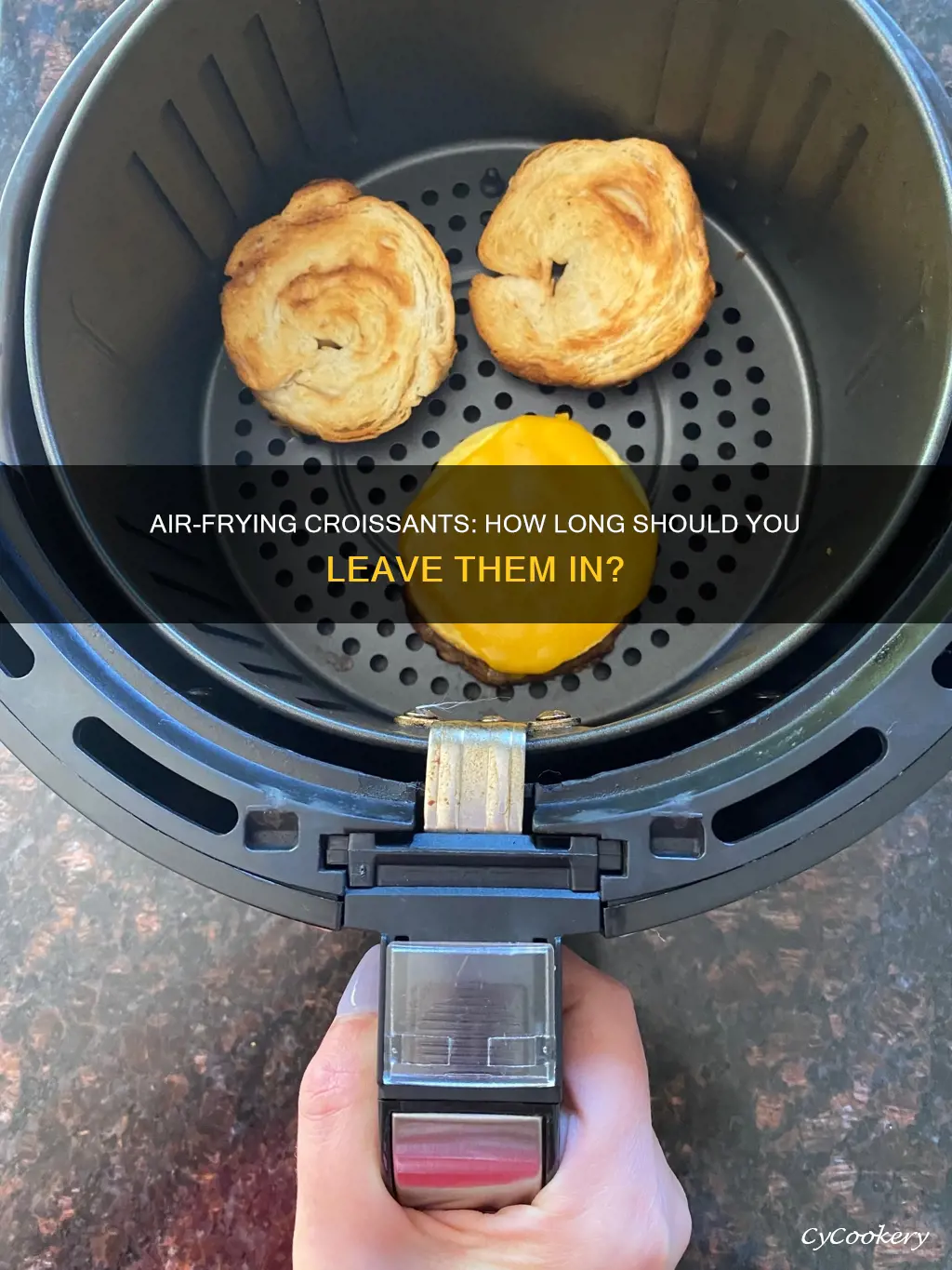 how long to put croissant in air fryer