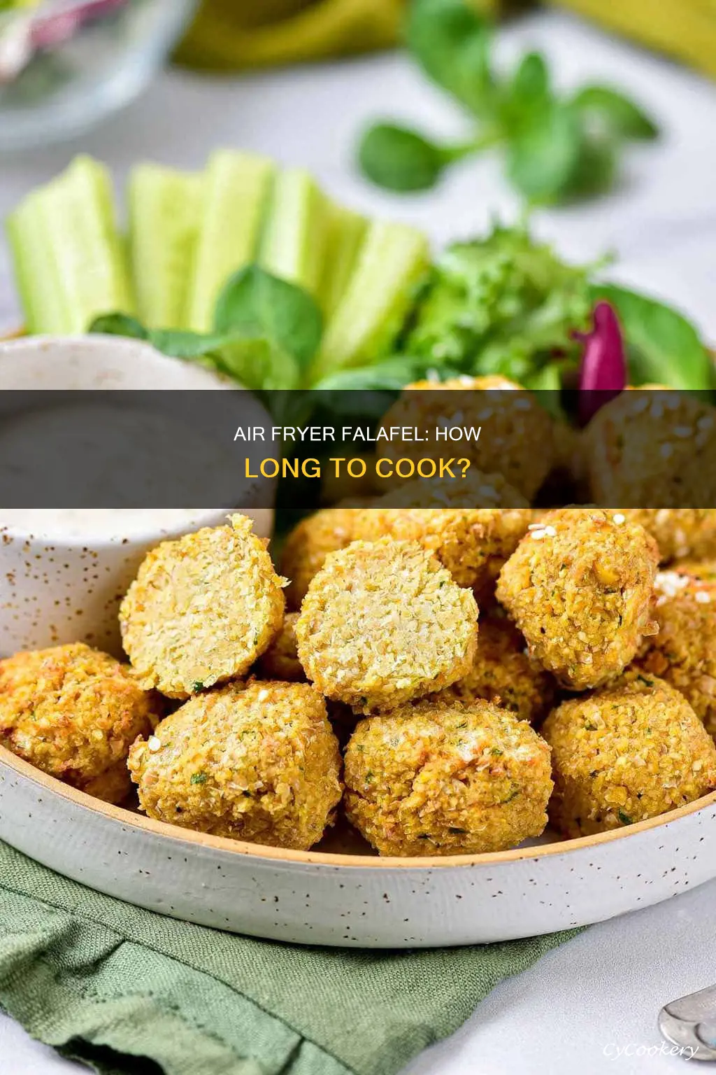 how long to put falafel in air fryer