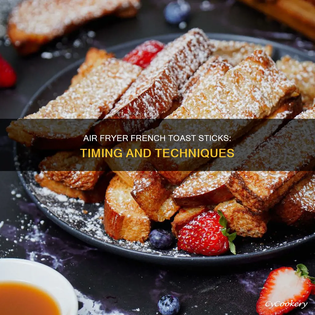 how long to put french toast sticks in air fryer