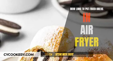 Air Fryer Fried Oreos: How Long to Cook?