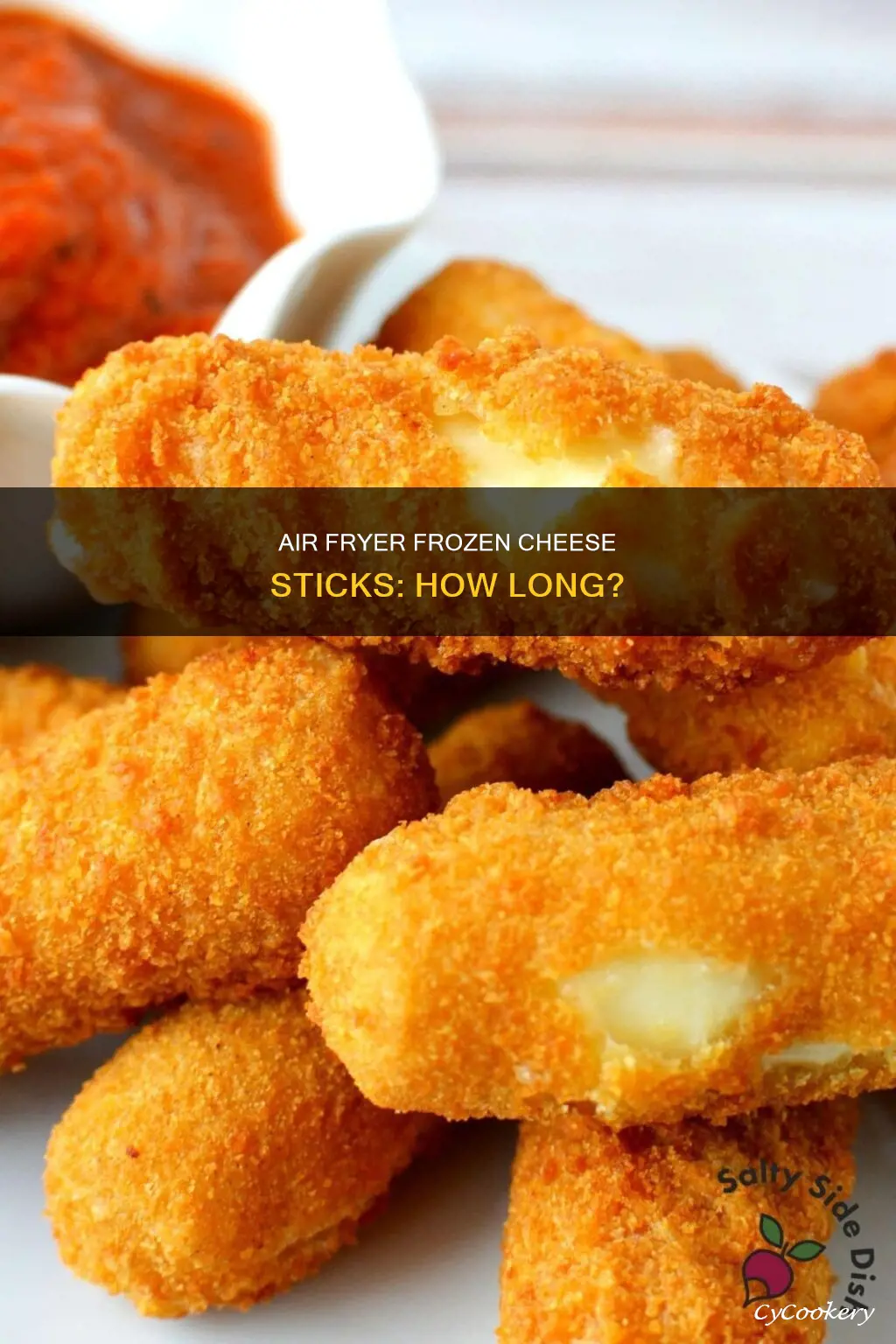 how long to put frozen cheese sticks in air fryer