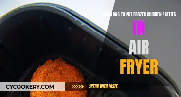 Air Frying Frozen Chicken Patties: How Long Does It Take?