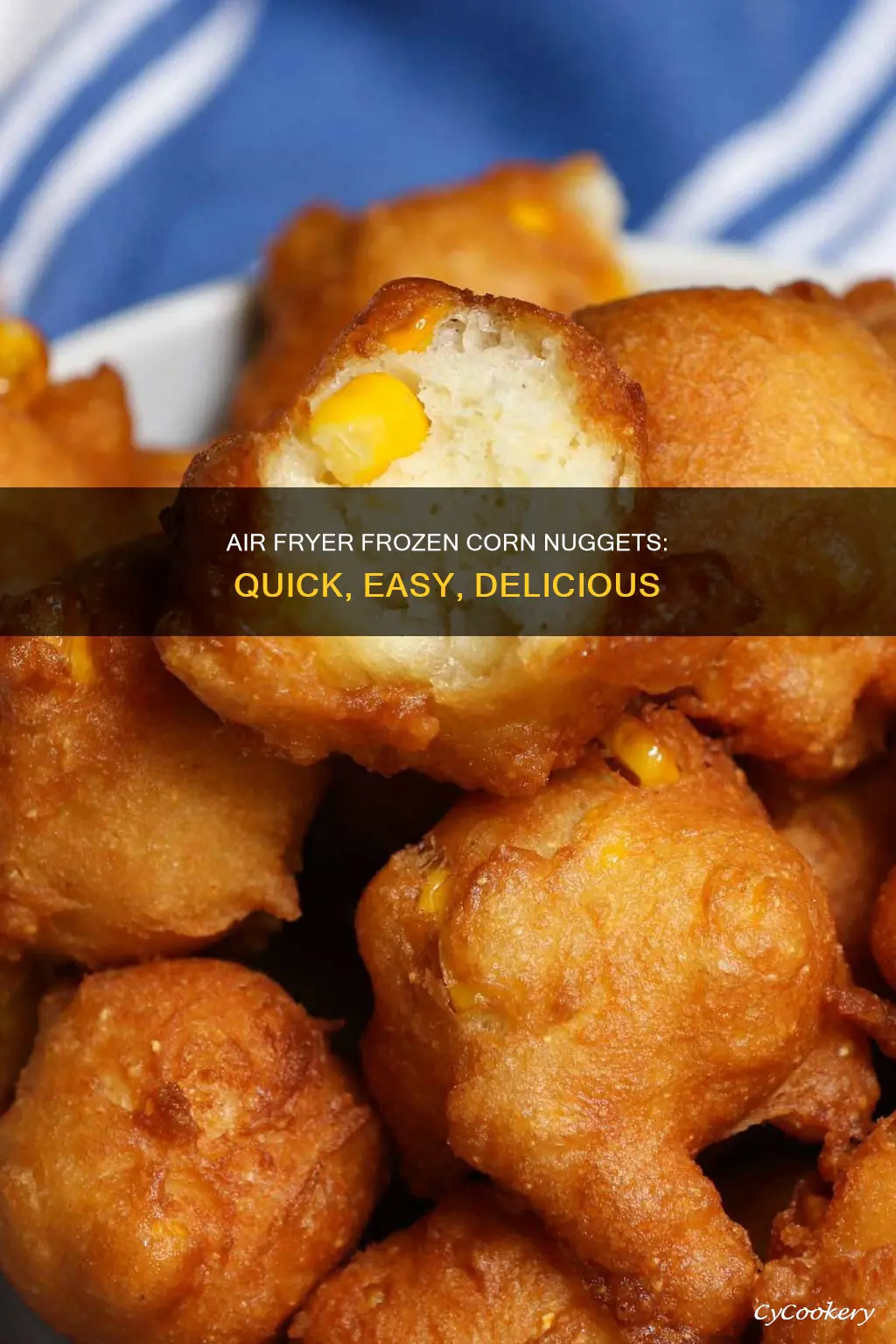 how long to put frozen corn nuggets in air fryer