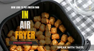 Air Fryer Cooking: Frozen Food, How Long?