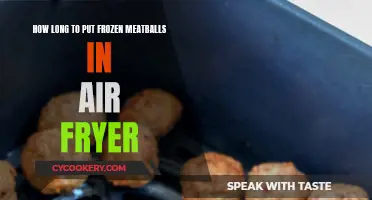 Air Fryer Frozen Meatballs: How Long to Cook?