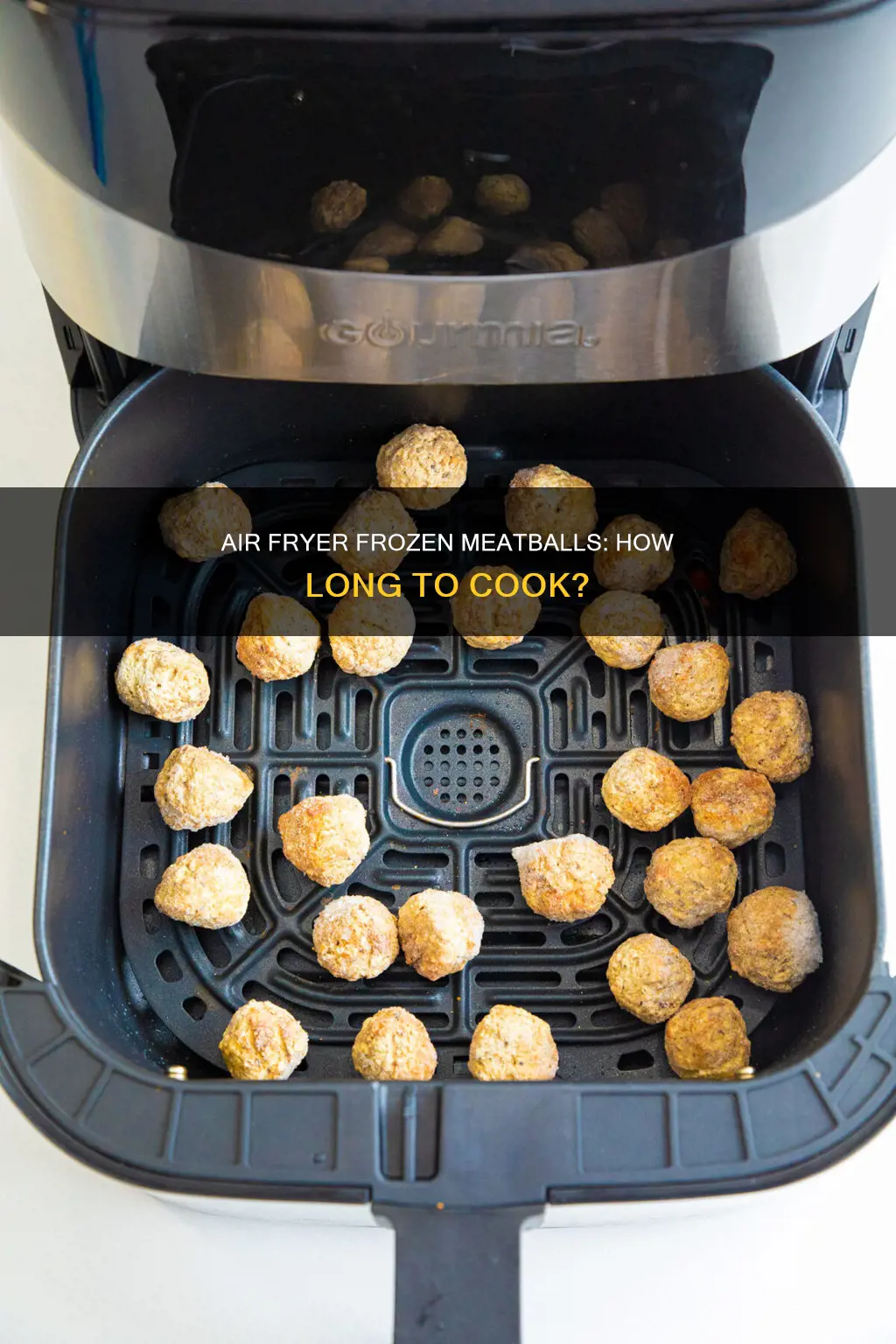 how long to put frozen meatballs in air fryer