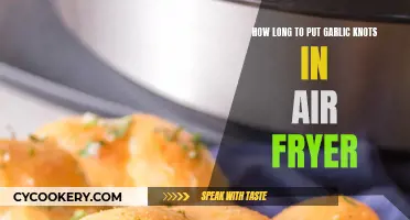 Air Fryer Garlic Knots: How Long to Cook Them?