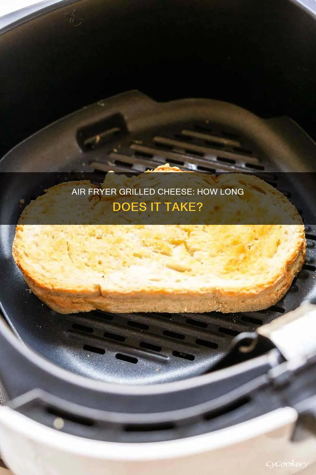 how long to put grilled cheese in the air fryer