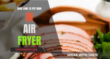 Air Fryer Ham: How Long to Cook?