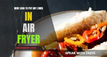 Air Fryer Hot Links: How Long to Fry?