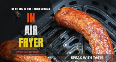 Air Fryer Italian Sausage: How Long to Fry?