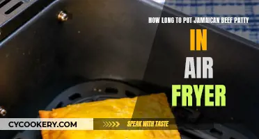 Air Fryer Jamaican Beef Patty: How Long to Fry?